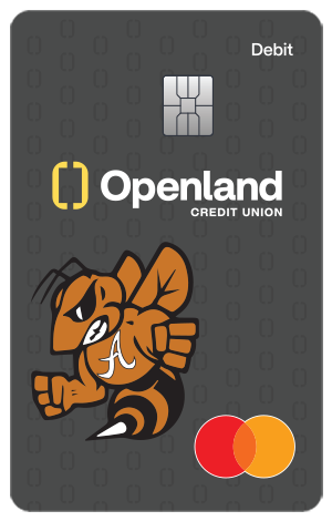 Openland Alvin High School Mascot Debit Card