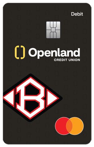 Openland Clear Brook High School Mascot Debit Card